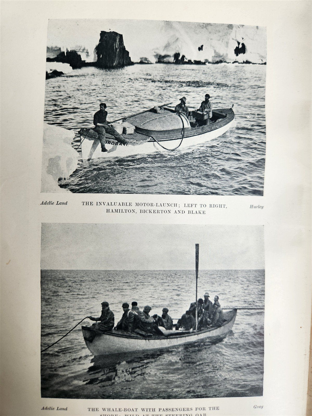 1915 HOME of BLIZZARD AUSTRALASIAN ANTARCTIC EXPEDITION antique ILLUSTRATED