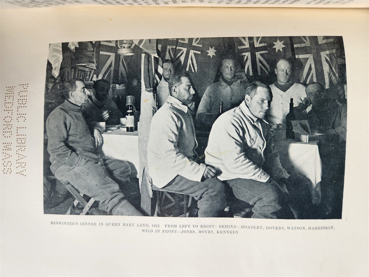 1915 HOME of BLIZZARD AUSTRALASIAN ANTARCTIC EXPEDITION antique ILLUSTRATED