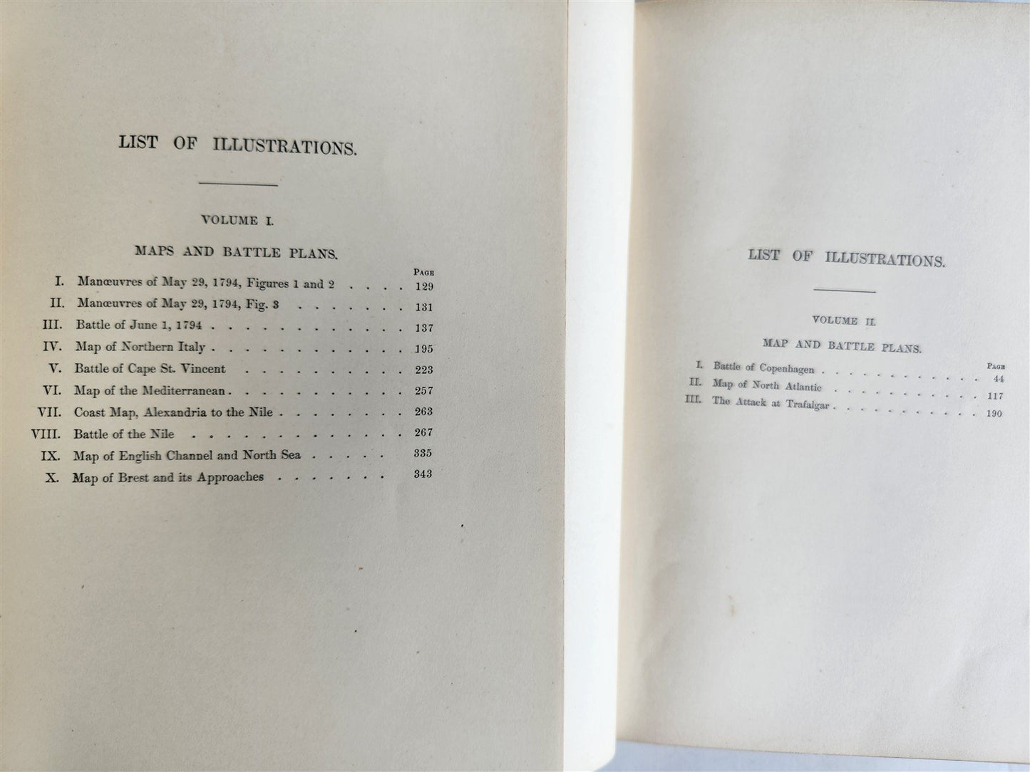 1892 INFLUENCE of SEA POWER UPON FRENCH REVOLUTION & EMPIRE 1793-1812 antique