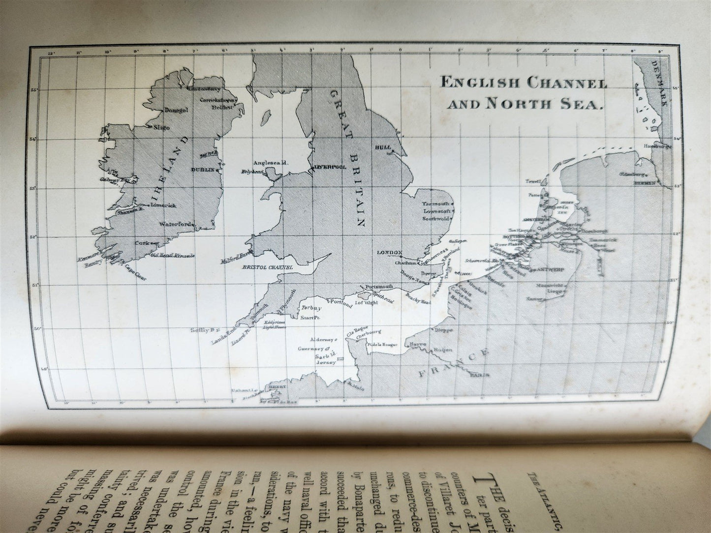 1892 INFLUENCE of SEA POWER UPON FRENCH REVOLUTION & EMPIRE 1793-1812 antique
