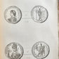 1834 DESCRIPTIVE CATALOGUE of RARE ROMAN COINS by AKERMAN antique ILLUSTRATED