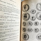 1834 DESCRIPTIVE CATALOGUE of RARE ROMAN COINS by AKERMAN antique ILLUSTRATED