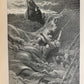 1889 THE RIME of ANCIENT MARINER ILLUSTRATED by GUSTAVE DORE antique in ENGLISH