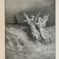1889 THE RIME of ANCIENT MARINER ILLUSTRATED by GUSTAVE DORE antique in ENGLISH