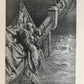 1889 THE RIME of ANCIENT MARINER ILLUSTRATED by GUSTAVE DORE antique in ENGLISH