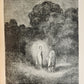 1880s DANTE'S INFERNO ILLUSTRATED by GUSTAVE DORE antique FOLIO
