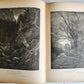 1880s DANTE'S INFERNO ILLUSTRATED by GUSTAVE DORE antique FOLIO