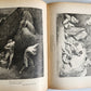 1880s DANTE'S INFERNO ILLUSTRATED by GUSTAVE DORE antique FOLIO
