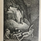 1880s DANTE'S INFERNO ILLUSTRATED by GUSTAVE DORE antique FOLIO