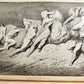 1880s DANTE'S INFERNO ILLUSTRATED by GUSTAVE DORE antique FOLIO