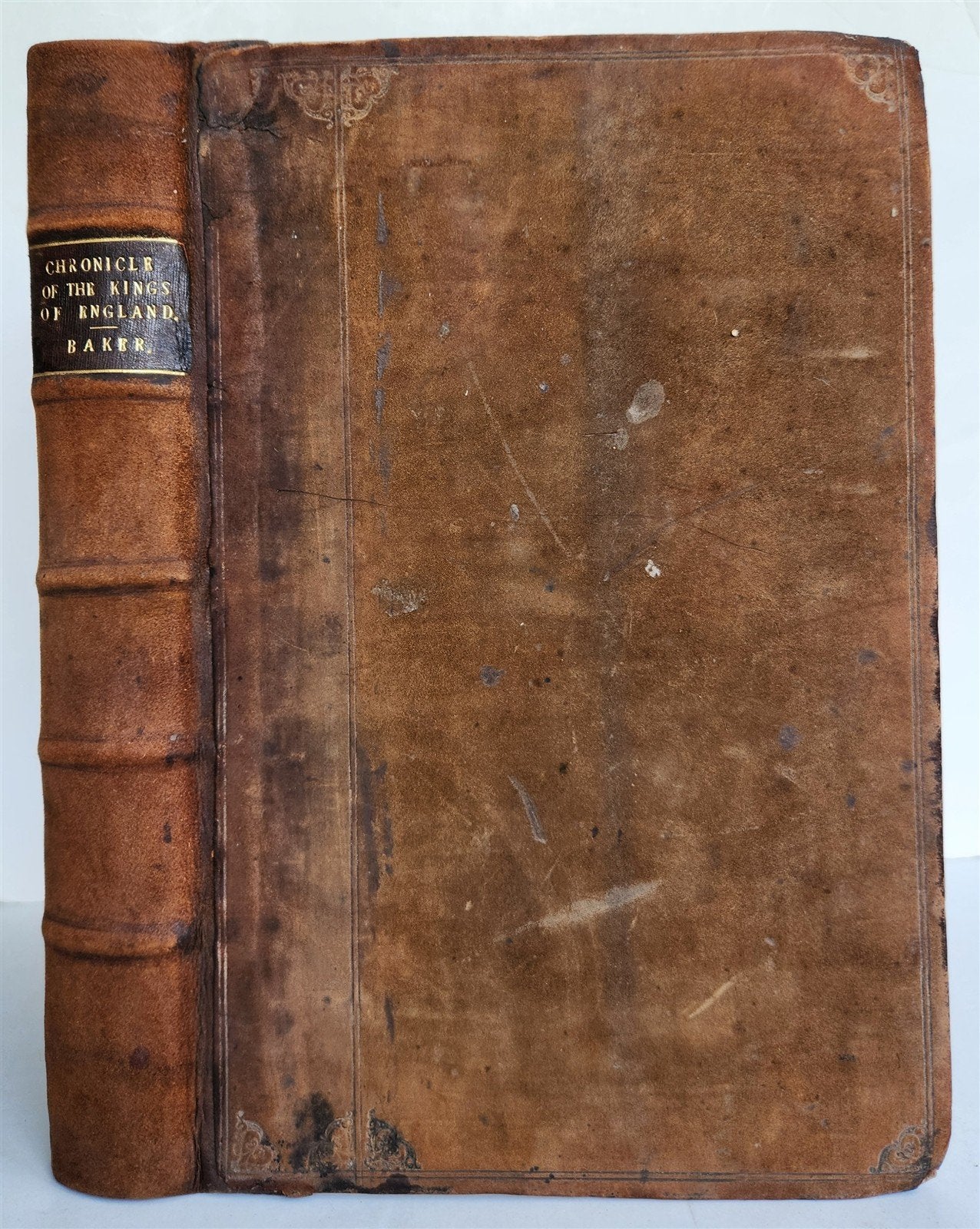 1665 CHRONICLE of the KINGS of ENGLAND by RICHARD BAKER antique FOLIO in English