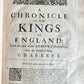 1665 CHRONICLE of the KINGS of ENGLAND by RICHARD BAKER antique FOLIO in English