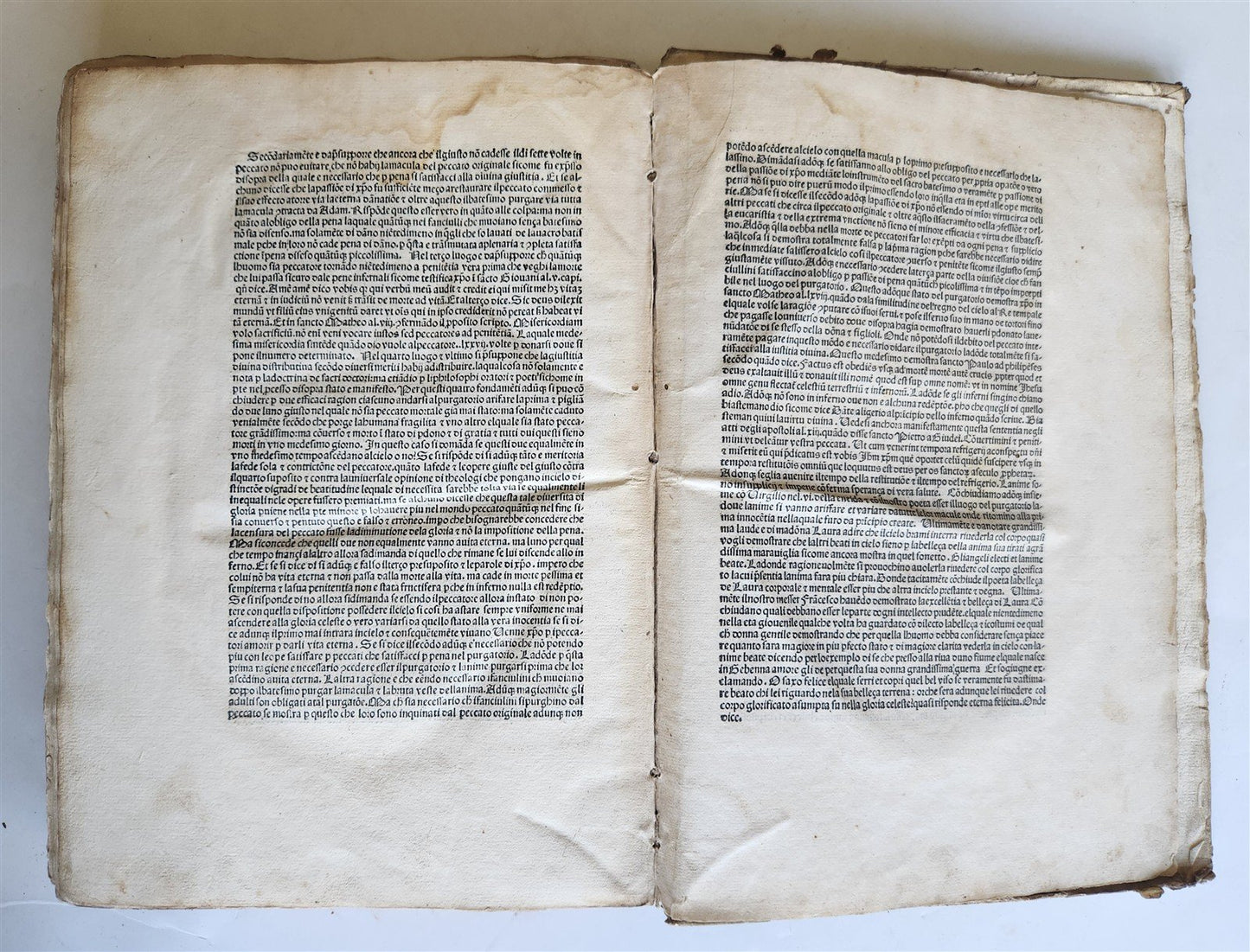 1478 INCUNABULA FRANCESCO PETRARCA by Bernardo Lapini da Siena antique FOLIO