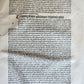 1478 INCUNABULA FRANCESCO PETRARCA by Bernardo Lapini da Siena antique FOLIO