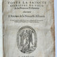 1588 BIBLE in FRENCH antique 16th CENTURY OLD & NEW TESTAMENT