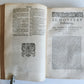 1588 BIBLE in FRENCH antique 16th CENTURY OLD & NEW TESTAMENT