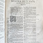 1588 BIBLE in FRENCH antique 16th CENTURY OLD & NEW TESTAMENT