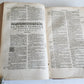 1588 BIBLE in FRENCH antique 16th CENTURY OLD & NEW TESTAMENT