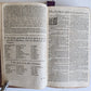 1721 BIBLE in ENGLISH antique SCOTTISH Edinburgh OLD & NEW TESTAMENT
