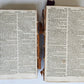 1721 BIBLE in ENGLISH antique SCOTTISH Edinburgh OLD & NEW TESTAMENT