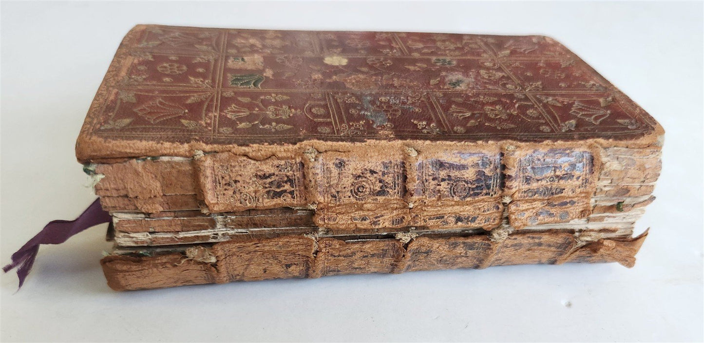 1721 BIBLE in ENGLISH antique SCOTTISH Edinburgh OLD & NEW TESTAMENT