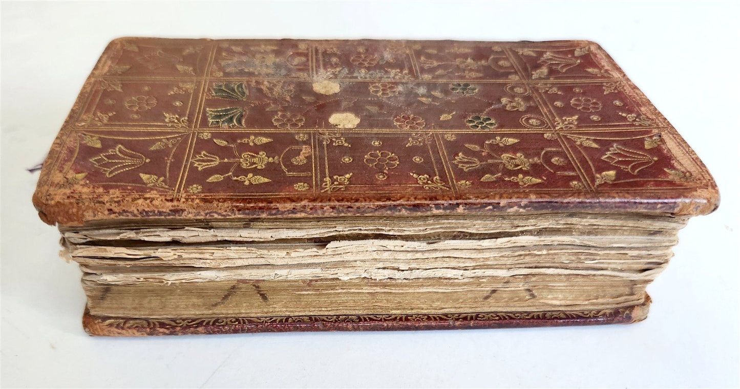 1721 BIBLE in ENGLISH antique SCOTTISH Edinburgh OLD & NEW TESTAMENT