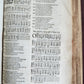 1574 BIBLE LATIN PLANTIN PRESS & 1627 BOOK of COMMON PRAYER in ENGLISH antique