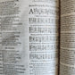 1574 BIBLE LATIN PLANTIN PRESS & 1627 BOOK of COMMON PRAYER in ENGLISH antique