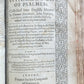 1574 BIBLE LATIN PLANTIN PRESS & 1627 BOOK of COMMON PRAYER in ENGLISH antique