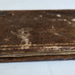 1924 MANUSCRIPT BOOK in ENGLISH antique PAPACY COAT of ARMS BINDING
