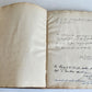 1924 MANUSCRIPT BOOK in ENGLISH antique PAPACY COAT of ARMS BINDING