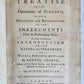 1769 TREATISE on OPERATIONS of SURGERY in ENGLISH antique ILLUSTRATED
