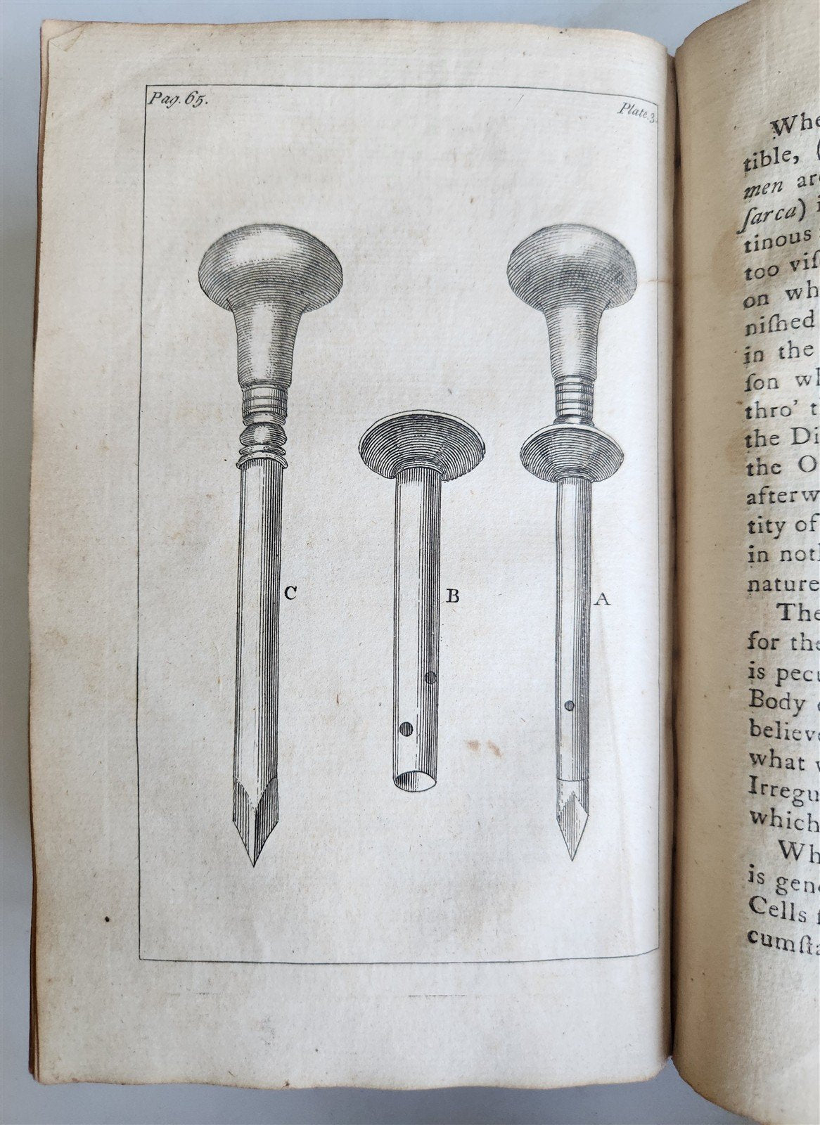 1769 TREATISE on OPERATIONS of SURGERY in ENGLISH antique ILLUSTRATED