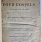 1799 BIBLE in ENGLISH AMERICANA antique Four Gospels PHILADELPHIA
