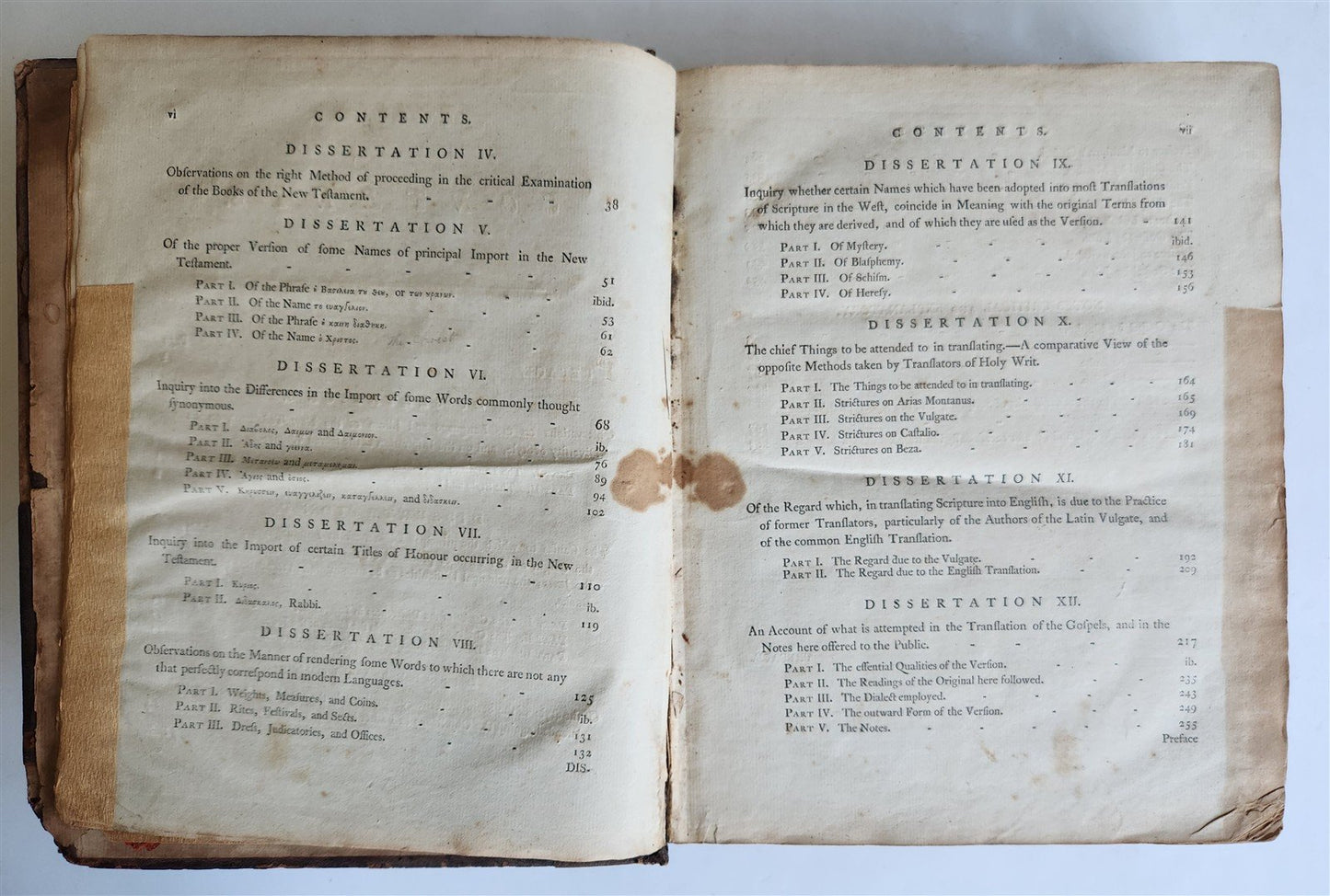 1799 BIBLE in ENGLISH AMERICANA antique Four Gospels PHILADELPHIA