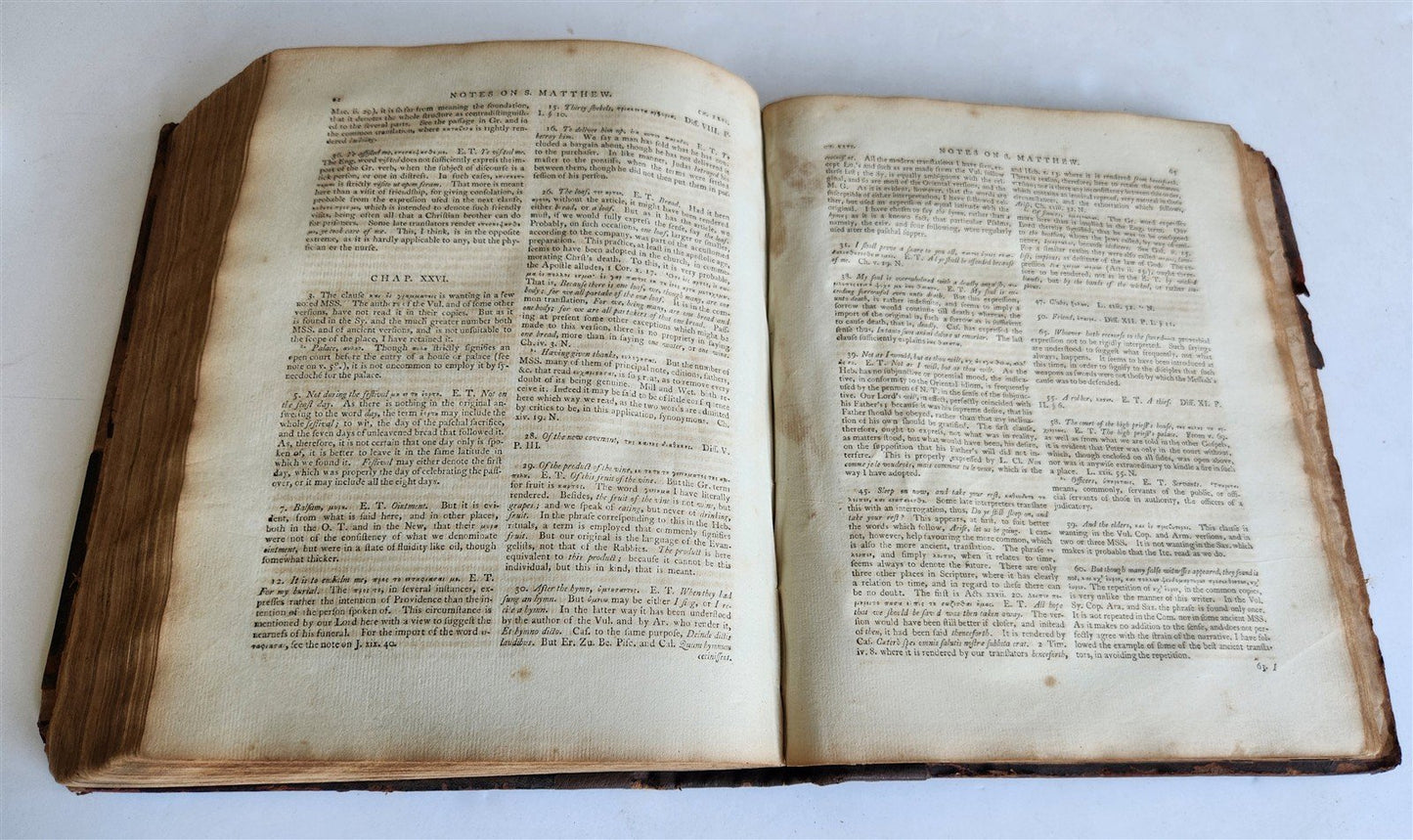 1799 BIBLE in ENGLISH AMERICANA antique Four Gospels PHILADELPHIA