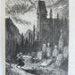 1873 Legend of Wandering Jew ILLUSTRATED by GUSTAVE DORE ANTIQUE