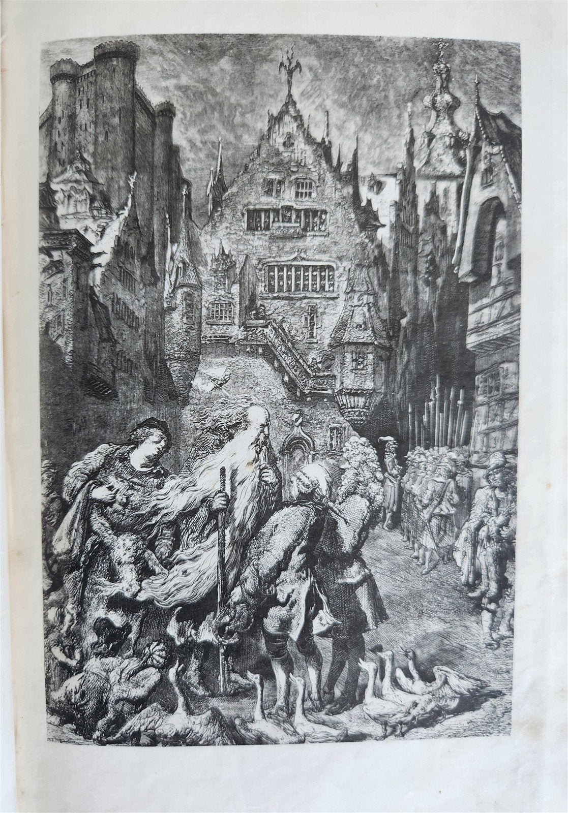 1873 Legend of Wandering Jew ILLUSTRATED by GUSTAVE DORE ANTIQUE