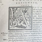 1554 BIBLE in LATIN ILLUSTRATED vellum bound folio ANTIQUE 16th CENTURY