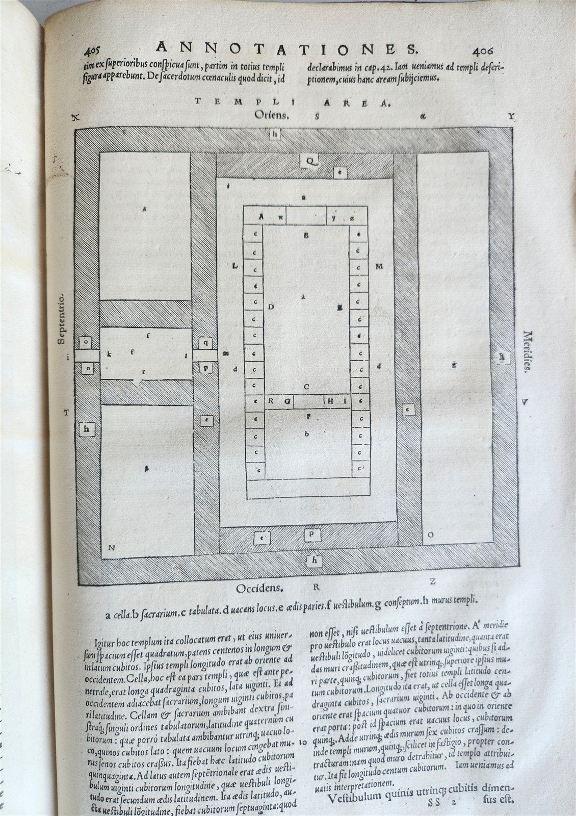 1554 BIBLE in LATIN ILLUSTRATED vellum bound folio ANTIQUE 16th CENTURY