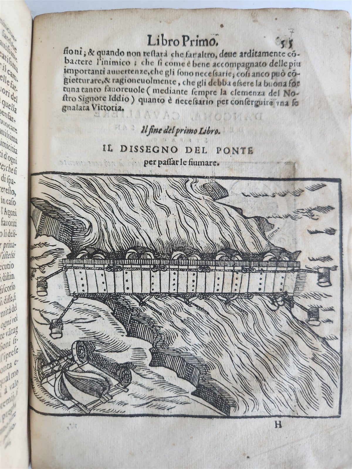 1576 ILLUSTRATED MILITARY TREATISE by Ferretti ANTIQUE Della osservanza militare