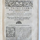 1576 ILLUSTRATED MILITARY TREATISE by Ferretti ANTIQUE Della osservanza militare