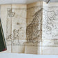 1818 HISTOIRE des REVOLUTIONS de NORWEGE antique 2 VOLUMES w/ MAP