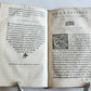 1554 DE LE LETTERE di M. CLAUDIO TOLOMEI ILLUSTRATED w/ MAP antique 16th CENTURY