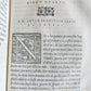 1554 DE LE LETTERE di M. CLAUDIO TOLOMEI ILLUSTRATED w/ MAP antique 16th CENTURY