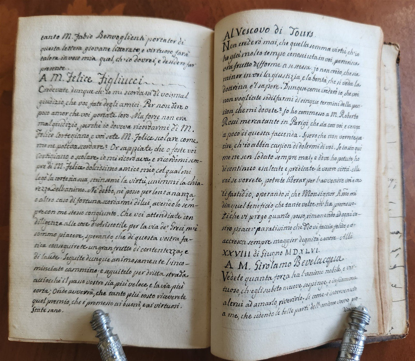 1554 DE LE LETTERE di M. CLAUDIO TOLOMEI ILLUSTRATED w/ MAP antique 16th CENTURY