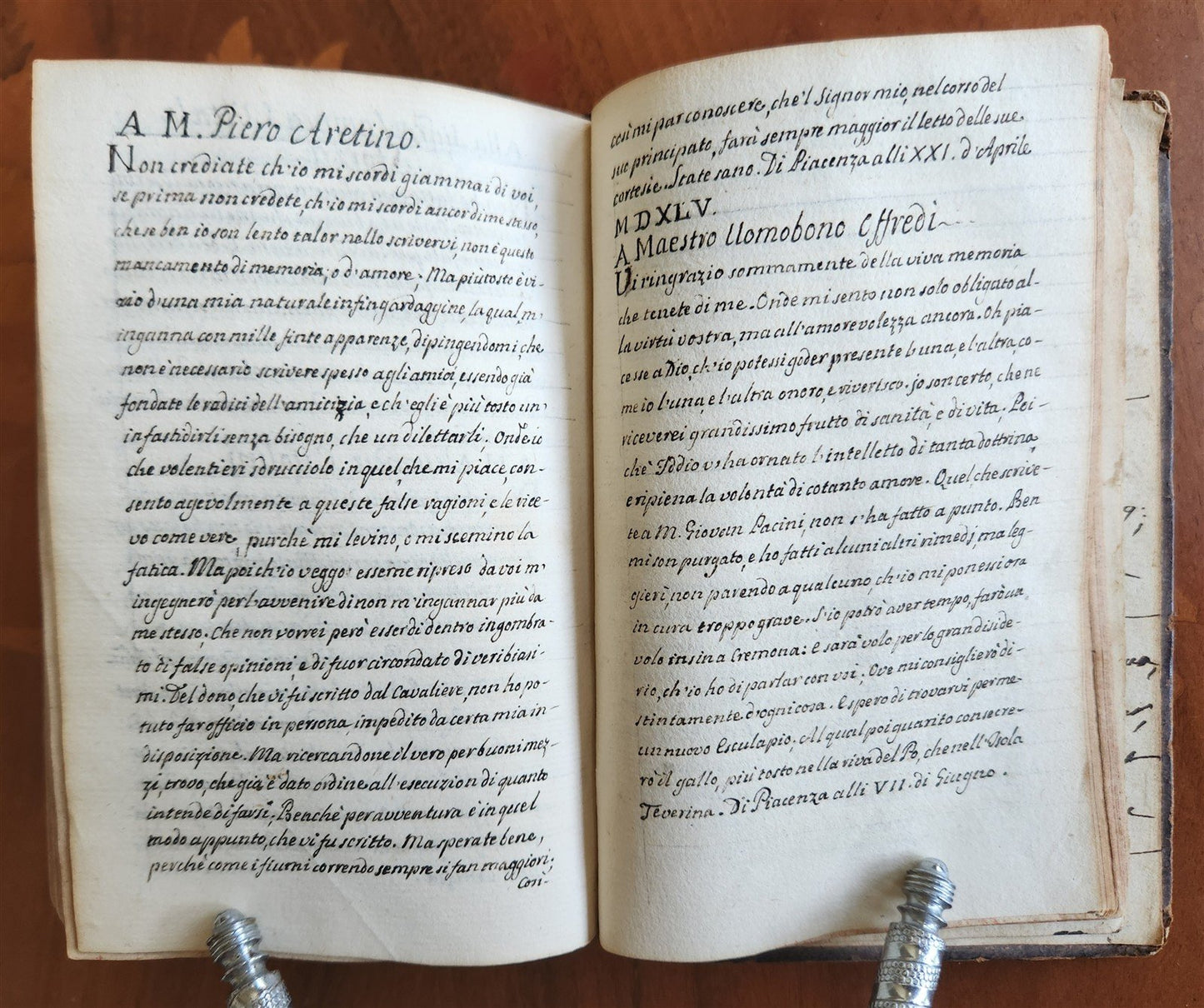 1554 DE LE LETTERE di M. CLAUDIO TOLOMEI ILLUSTRATED w/ MAP antique 16th CENTURY