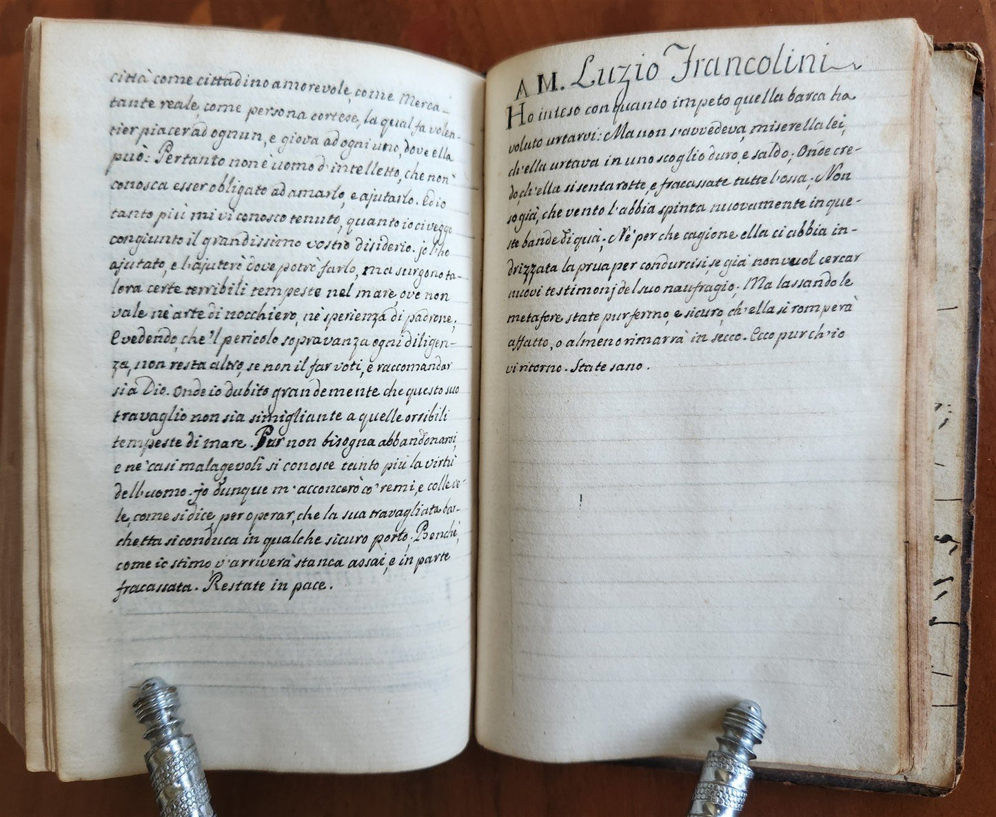 1554 DE LE LETTERE di M. CLAUDIO TOLOMEI ILLUSTRATED w/ MAP antique 16th CENTURY