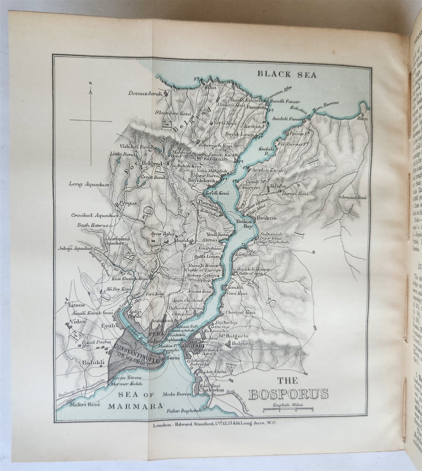 1907 HANDBOOK for TRAVELLERS in CONSTANTINOPLE antique ILLUSTRATED w/ MAPS