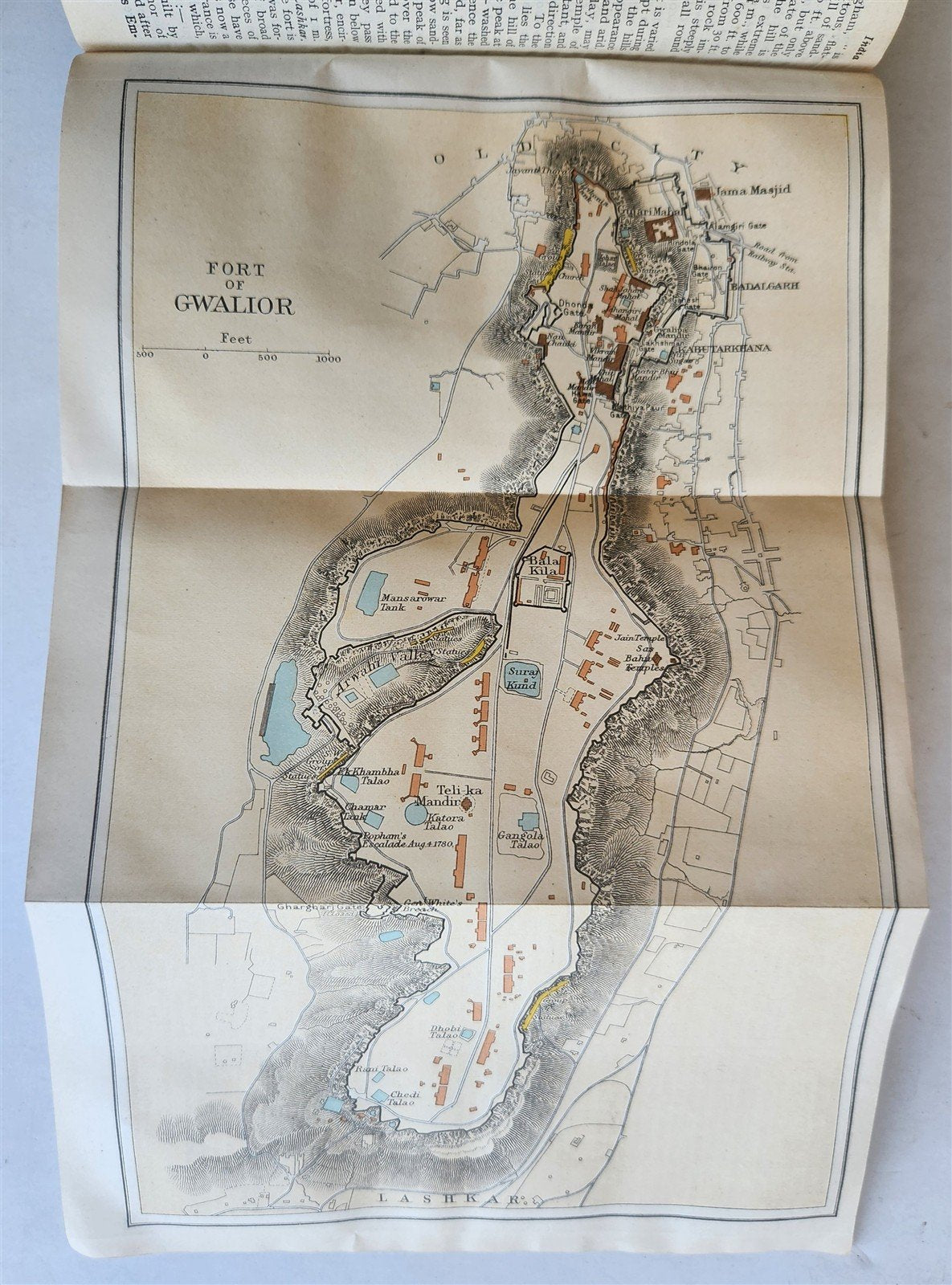 1926 HANDBOOK for TRAVELLERS in INDIA BURMA CEYLON antique ILLUSTRATED w/ MAPS